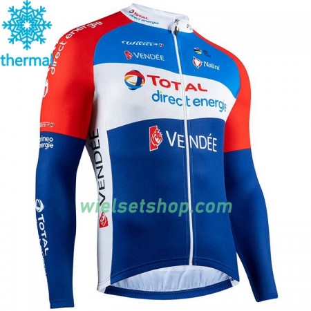 Wielershirt 2020 Total Direct Energie N001 Winter Thermal Fleece
